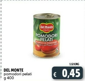 Deco Supermercati Pomodori pelati 400 g(ml) offerta