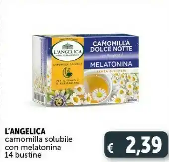 Camomilla solubile con melatonina 14 bustine