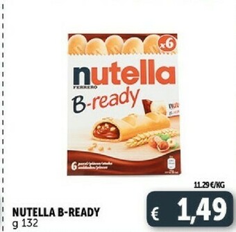 Deco Supermercati Nutella b-ready offerta