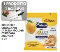 Italmark Rondelle croccanti di mela golden essiccata MELINDA offerta