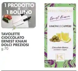 Italmark Tavolette cioccolato ernest knam DOLCI PREZIOSI offerta