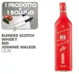 Italmark Blended scotch whisky red JOHNNIE WALKER offerta