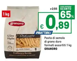 Iper La Grande Pasta di semola di grano duro GRANORO offerta