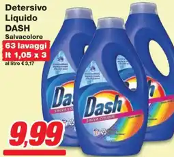 Prix Quality Detersivo Liquido DASH Salvacolore offerta