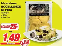 Prix Quality Mezzelune ECCELLENZE DI PRIX Tartufo offerta