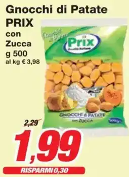 Prix Quality Gnocchi di Patate PRIX con Zucca offerta