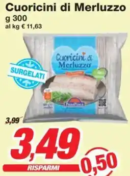 Prix Quality Cuoricini di Merluzzo offerta