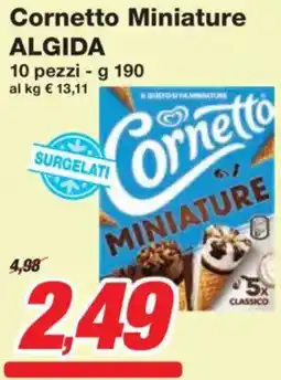Prix Quality Cornetto Miniature ALGIDA offerta