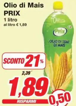 Prix Quality Olio di Mais PRIX offerta