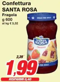 Prix Quality Confettura SANTA ROSA Fragola offerta