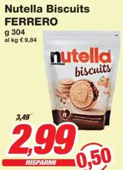 Prix Quality Nutella Biscuits FERRERO offerta