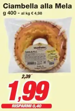 Prix Quality Ciambella alla Mela offerta