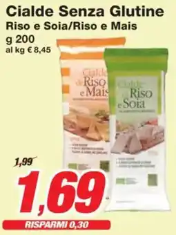 Prix Quality Cialde Senza Glutine Riso e Soia/Riso e Mais offerta