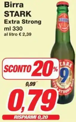 Prix Quality Birra STARK Extra Strong offerta