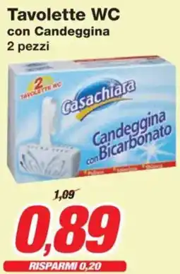 Prix Quality Tavolette WC con Candeggina offerta