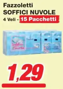 Prix Quality Fazzoletti SOFFICI NUVOLE offerta
