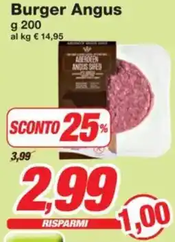 Prix Quality Burger Angus offerta