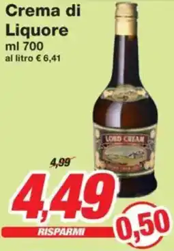 Prix Quality Crema di Liquore offerta