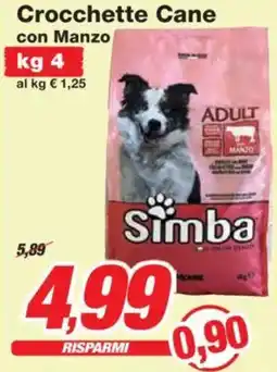 Prix Quality Crocchette Cane con Manzo offerta