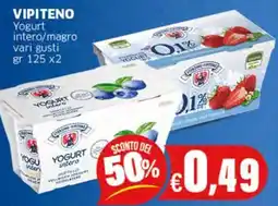 Sigma VIPITENO Yogurt intero/magro offerta