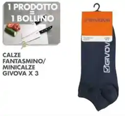 Italmark Calze fantasmino/ minicalze givova x 3 offerta