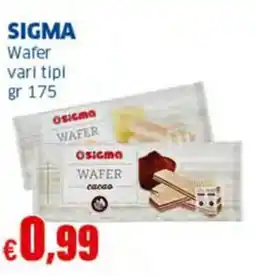 Sigma SIGMA Wafer offerta
