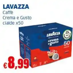 Sigma LAVAZZA Caffe Crema e Gusto cialde x50 offerta