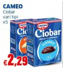 Sigma CAMEO Clobar x5 offerta