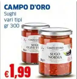 Sigma CAMPO D'ORO Sughi offerta