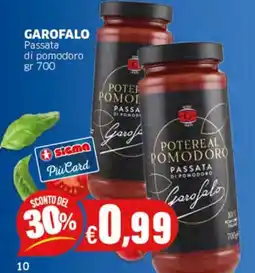Sigma GAROFALO Passata di pomodoro offerta