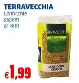 Sigma TERRAVECCHIA Lenticchie giganti offerta