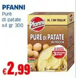 Sigma PFANNI Pure di patate x4 offerta