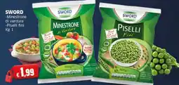 Sigma SWORD Minestrone di verdure Piselli fini offerta