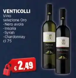 Sigma VENTICOLLI Vino selezione Oro offerta