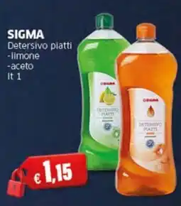 Sigma SIGMA Detersivo piatti offerta