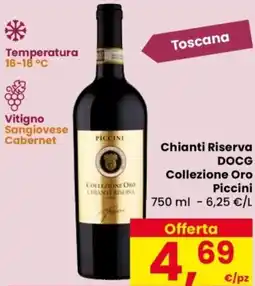 Despar Chianti Riserva DOCG Collezione Oro Piccini offerta