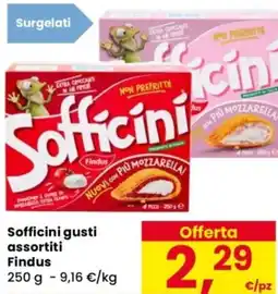 Despar Sofficini Findus offerta