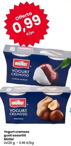 Despar Yogurt cremoso gusti assortiti Müller offerta