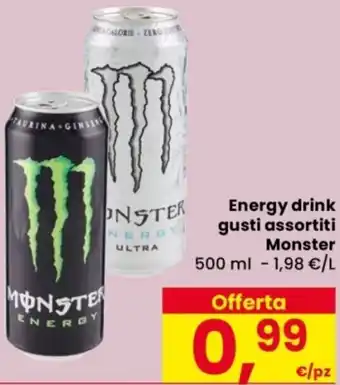 Energy drink Monster