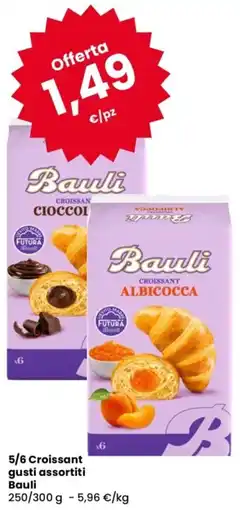 Despar 5/6 Croissant Bauli offerta