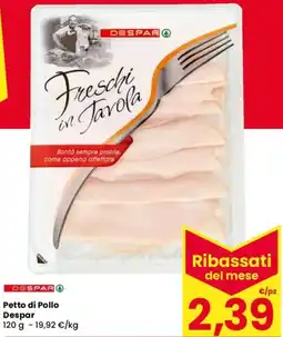 Despar Petto di Pollo Despar offerta
