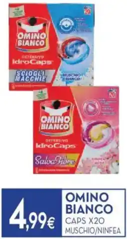 Proshop Omino bianco caps x20 muschio/ninfea offerta