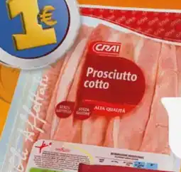 Crai Crai Prosciutto Cotto Gli Affettati Freschi offerta