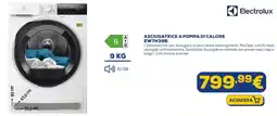 Euronics Electrolux ASCIUGATRICE A POMPA DI CALORE EW7H39B offerta