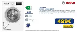 Euronics BOSCH LAVATRICE SERIE 4 - WAN24009IT offerta