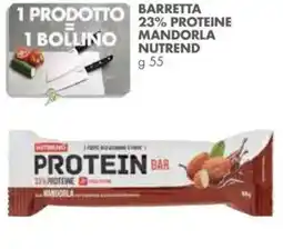 Italmark Barretta 23% proteine mandorla NUTREND offerta