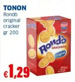 Sigma TONON Rondo original cracker offerta