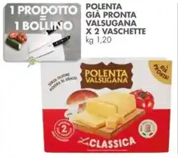 Italmark Polenta gia pronta VALSUGANA offerta