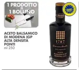 Italmark Aceto balsamico di modena igp alta densità PONTI offerta