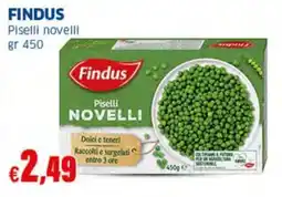 Sigma FINDUS Piselli novelli offerta